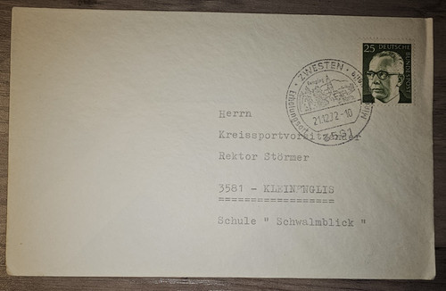 Bund brief bundespräsident - bund,, brief,