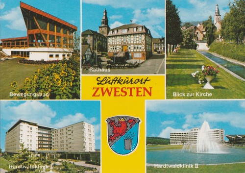 Luftkurort zwesten 1986 - ak,