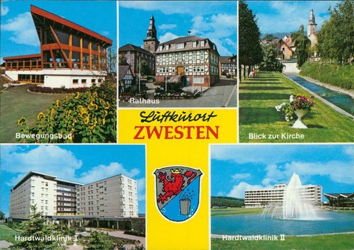 Ansichtskarte zwesten - ansichtskarte,