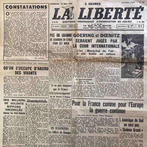Zeitung liberte 05 - zeitung, la