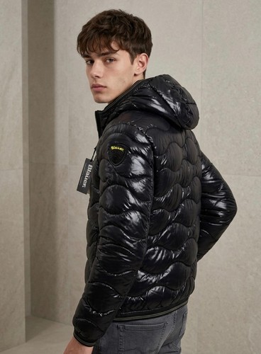 Blauer jacke schwarz herren - blauer,