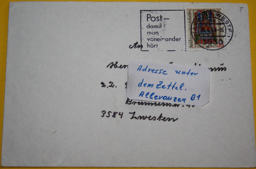 Briefumschlag bm mi - bm,