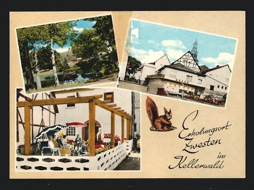 Ansichtskarte zwesten pension - ansichtskarte, zwesten,