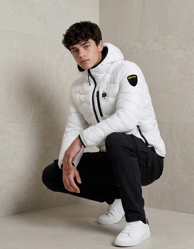 Jacke blauer weiß herren - weiß,